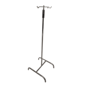 Suporte de Soro Inox (4 Pés)